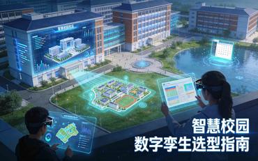 智慧校園數字孿生選型指南：選對平臺做好交付，從平臺適配到交付落地的全流程解決方案